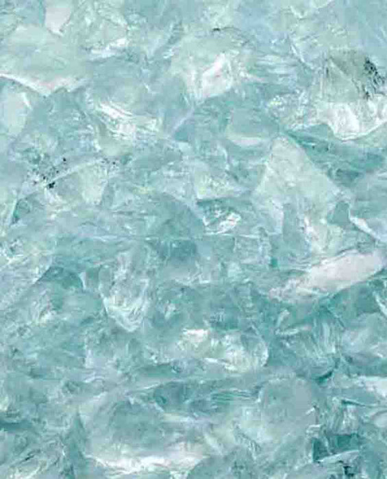 Aqua Tempered Fire Glass