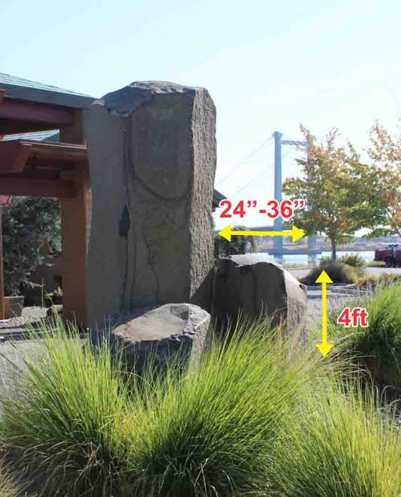 Basalt Column Columbia Boulders 24" - 36" x 1.5ft - 4ft