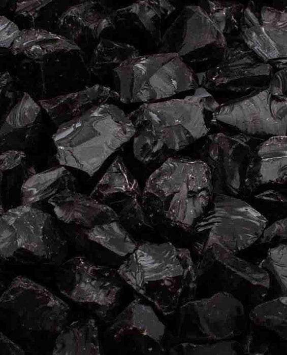 Black Landscape Glass