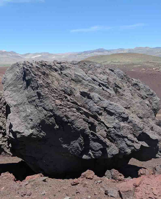 Black Lava Boulders Specimens