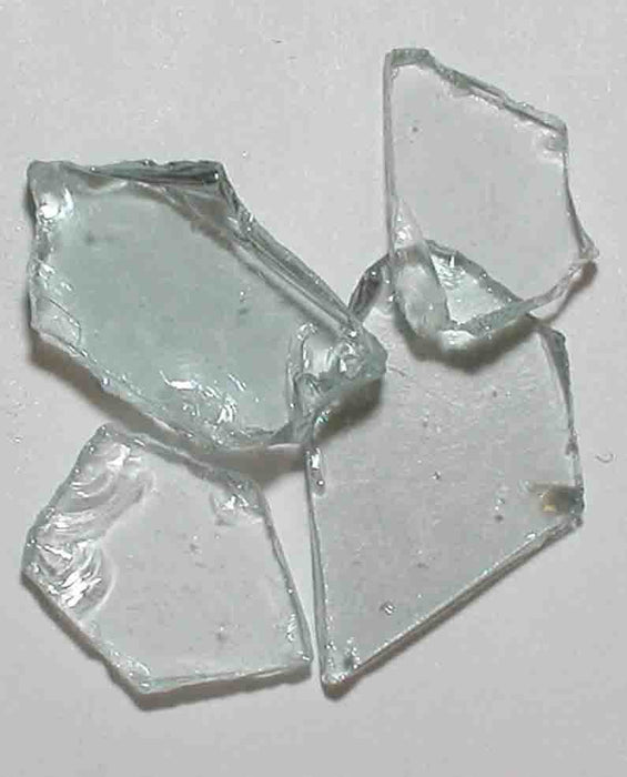 Clear Plate Tempered Fire Glass