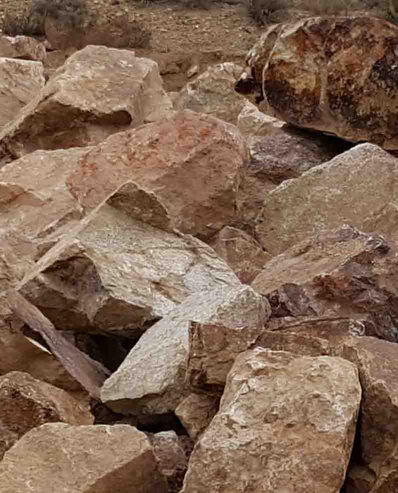 Copper Rose Rock Boulders 12" - 18"