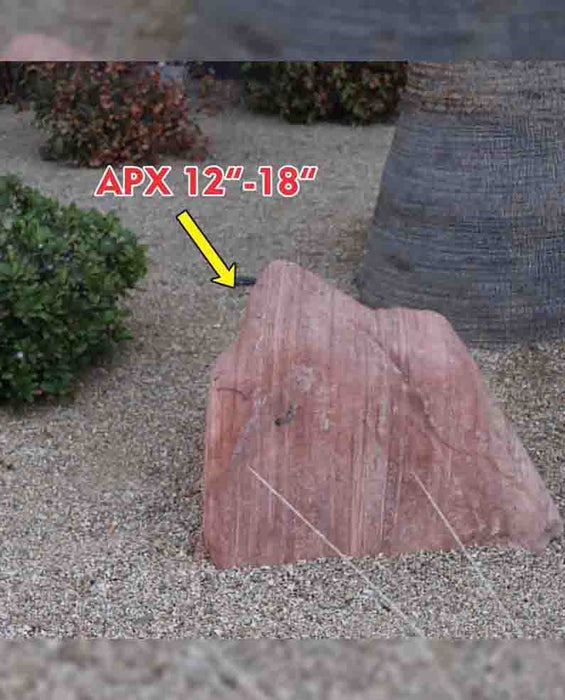 Las Vegas Pink Rainbow Boulders 12" - 18"