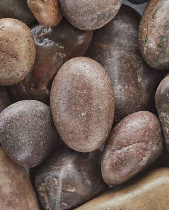 Red Polished Pebbles 1/2" - 1"