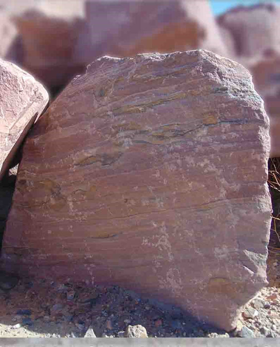 Las Vegas Pink Rainbow Boulders Specimens