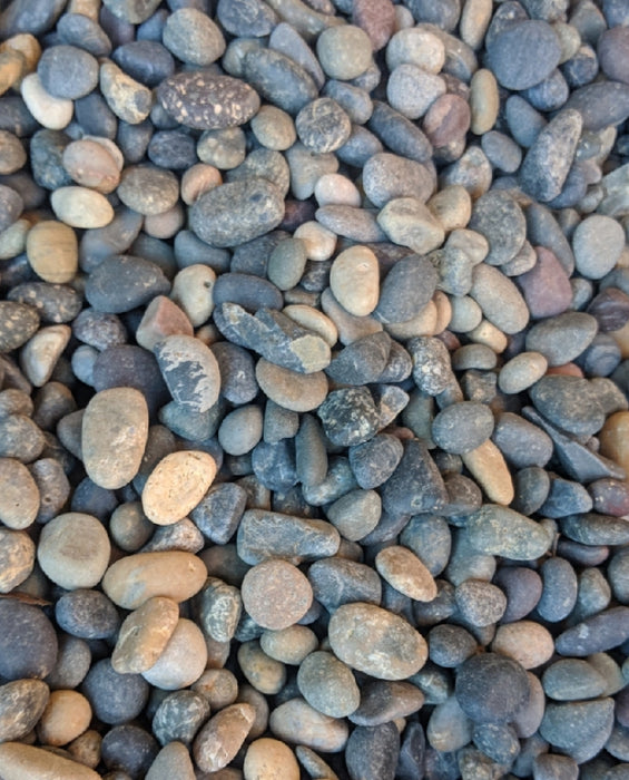Mixed Colors Mexican Beach Pebbles 3/8" - 5/8"