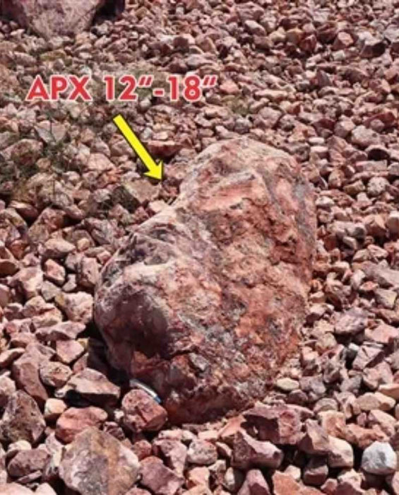 Tuscan Rose Boulders 12" - 18"