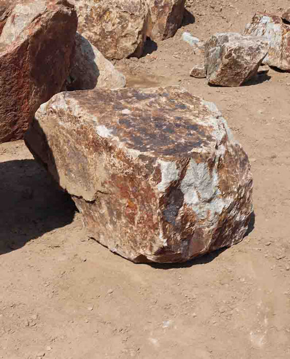 Auburn Brown Boulders 30" - 36"