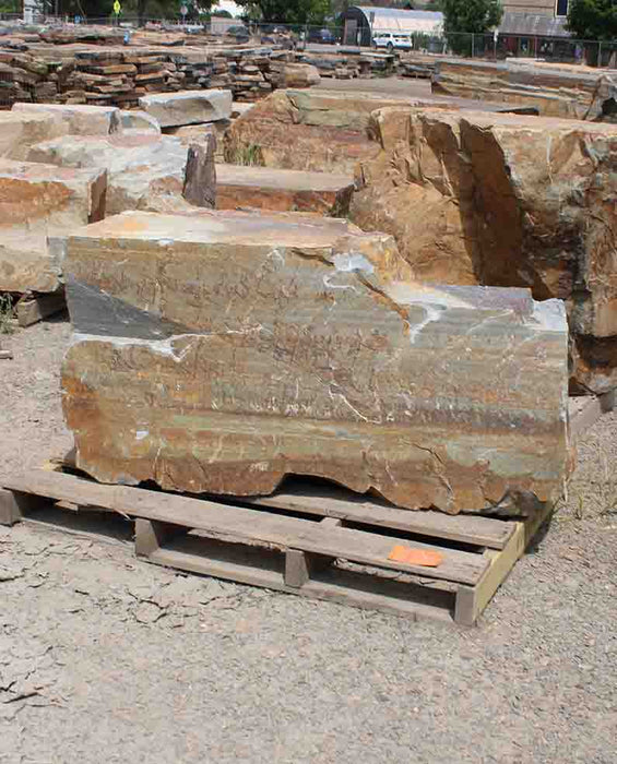 Autumn Gold Quartzite Boulders 36" - 48"