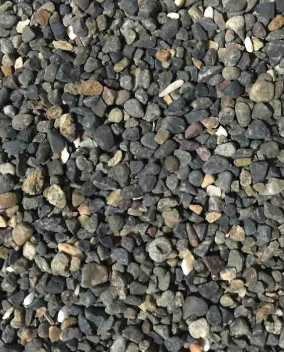 Black Mexican Beach Pebbles Criva 1/4"