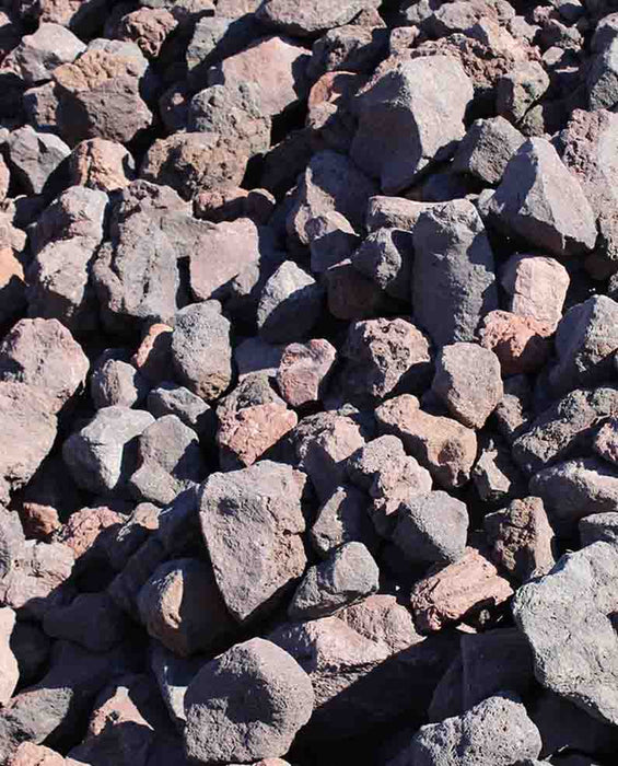 Black n Burgundy Lava Boulders 12" - 18"