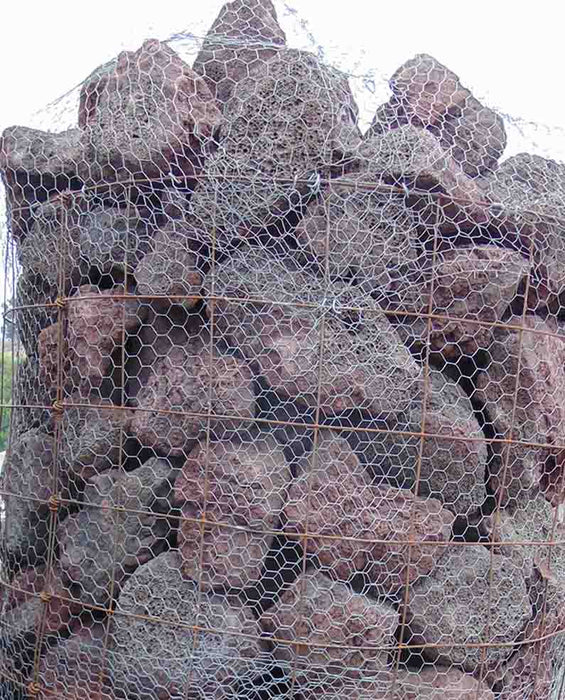 Black n Burgundy Lava Boulders 12" - 18"