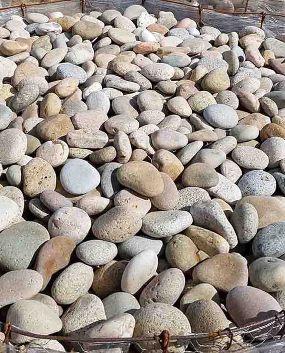 Buff Mexican Beach Pebbles 1" - 2"