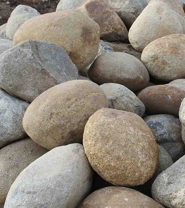Gold Granite River Boulders 30" - 36"