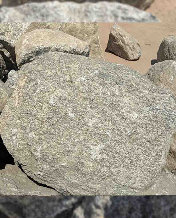 Grey Granite River Boulders 36" - 48"