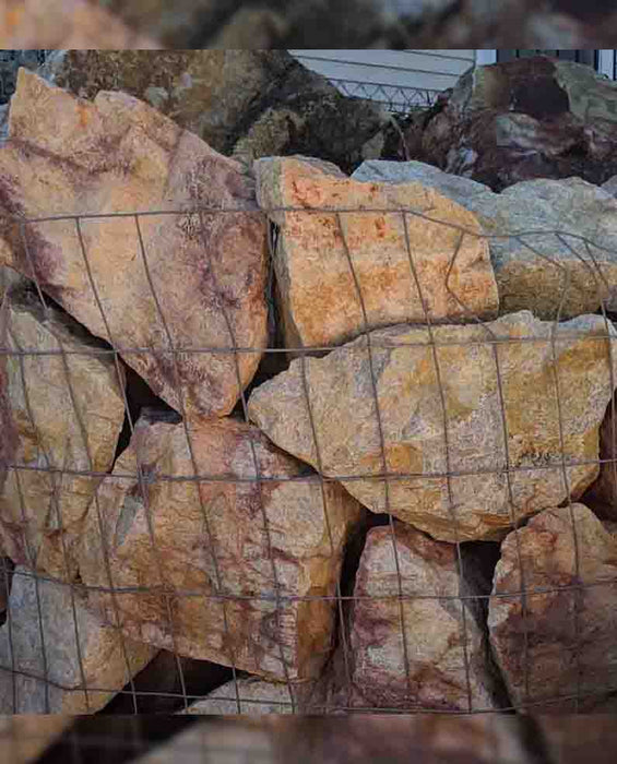 Palm Springs Gold Boulders 12" - 18"