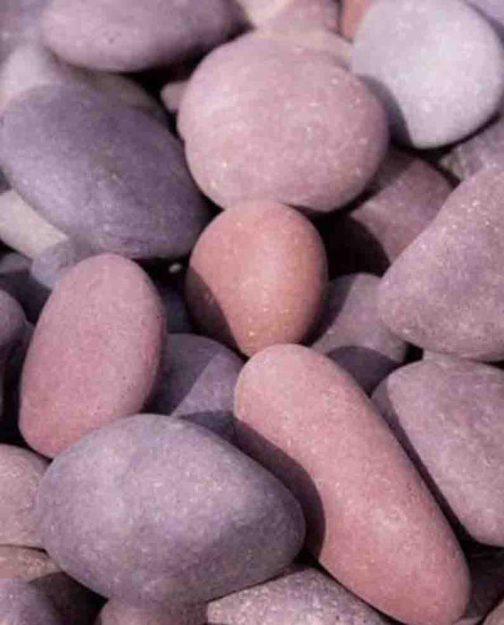 Red Mexican Beach Pebbles 5" - 8"