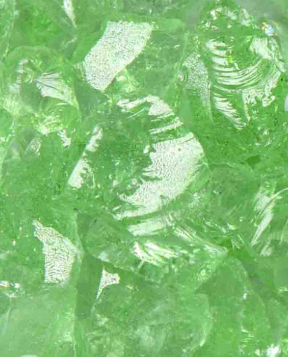 Crystal Green Landscape Glass