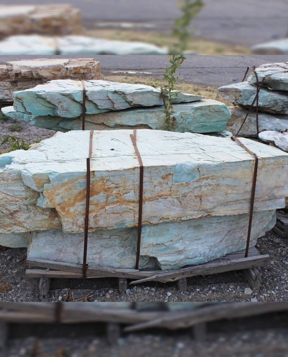 Turquoise Boulders 36" - 48"