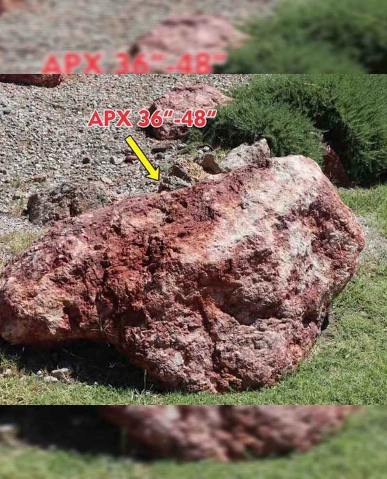 Tuscan Rose Boulders 36" - 48"