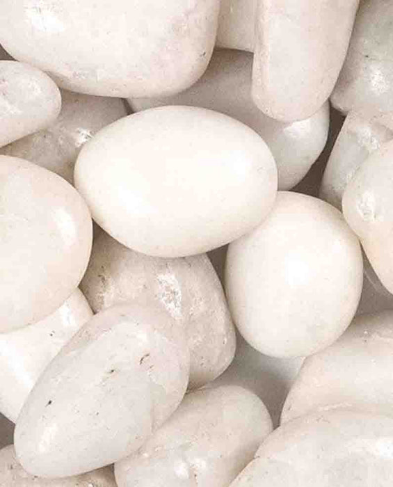 White Polished Pebbles 1" - 2"